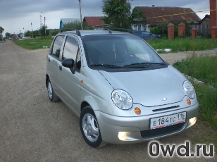 Битый автомобиль Daewoo Matiz